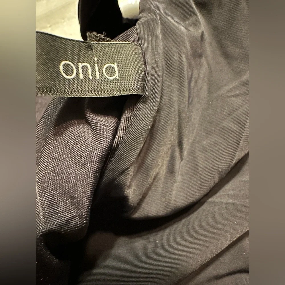 Onia One Piece Swimsuit Black No Tags Size Small/Medium ?(b5 - Picture 13 of 13